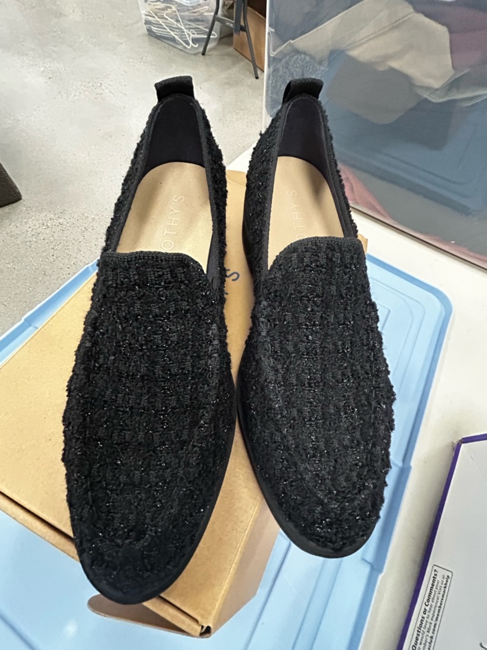 ROTHY’S The Lug Loafers – Onyx Black – Size 7 – NWT - Unworn • Pristine